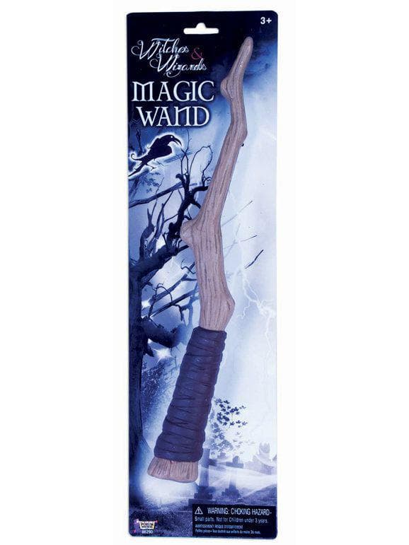 Adult Witch and Wizard Faux Wood Magical Wand - costumes.com