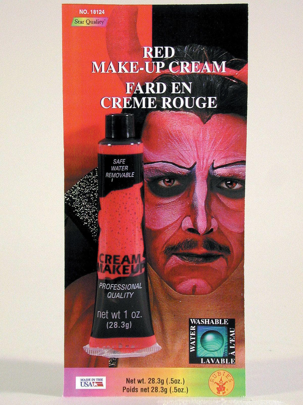 Red Cream Face Paint Makeup - costumes.com