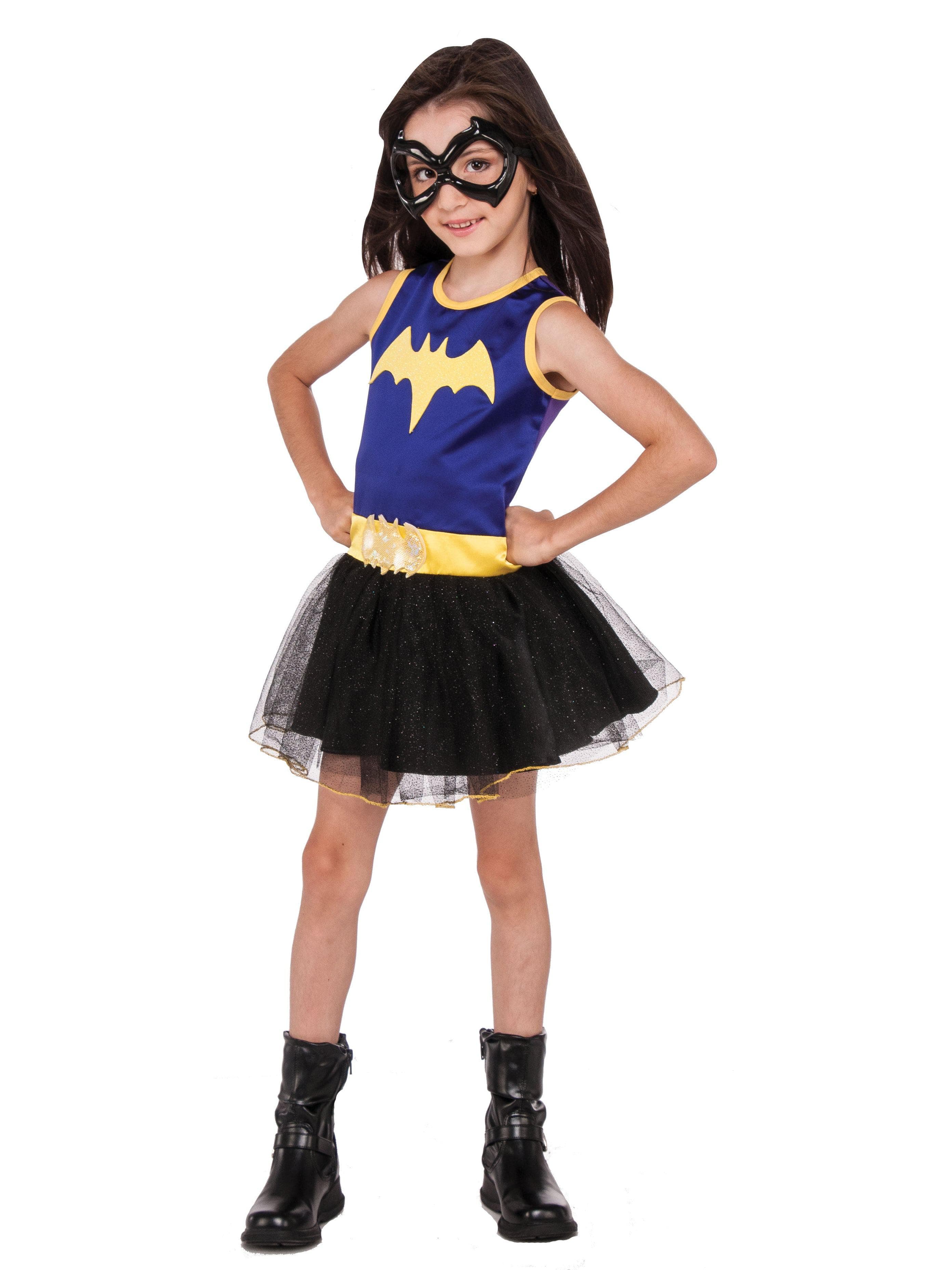 Girls' DC Superhero Girls Batgirl Tutu Tank Dress - costumes.com