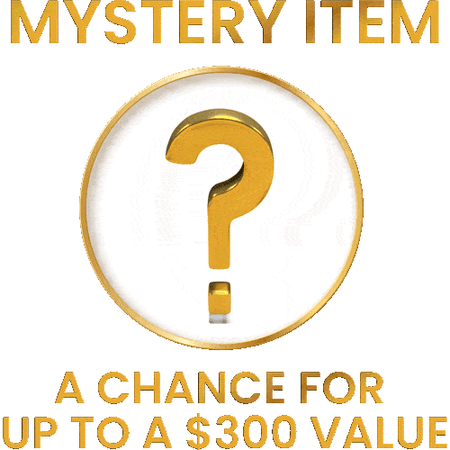 MYSTERY ITEM: A chance for up to a $300 value!
