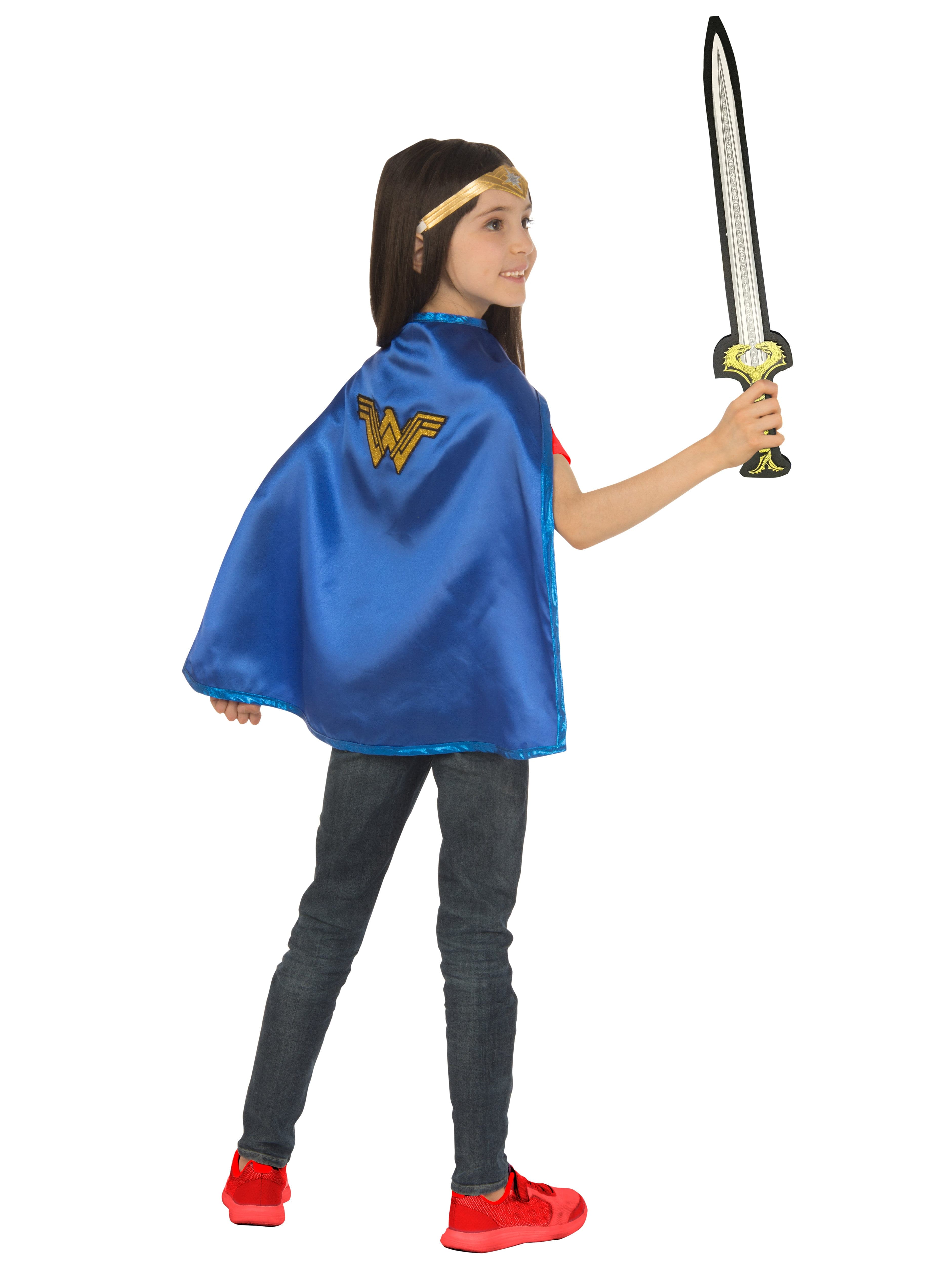 Kid's Justice League Wonder Woman Costume - costumes.com