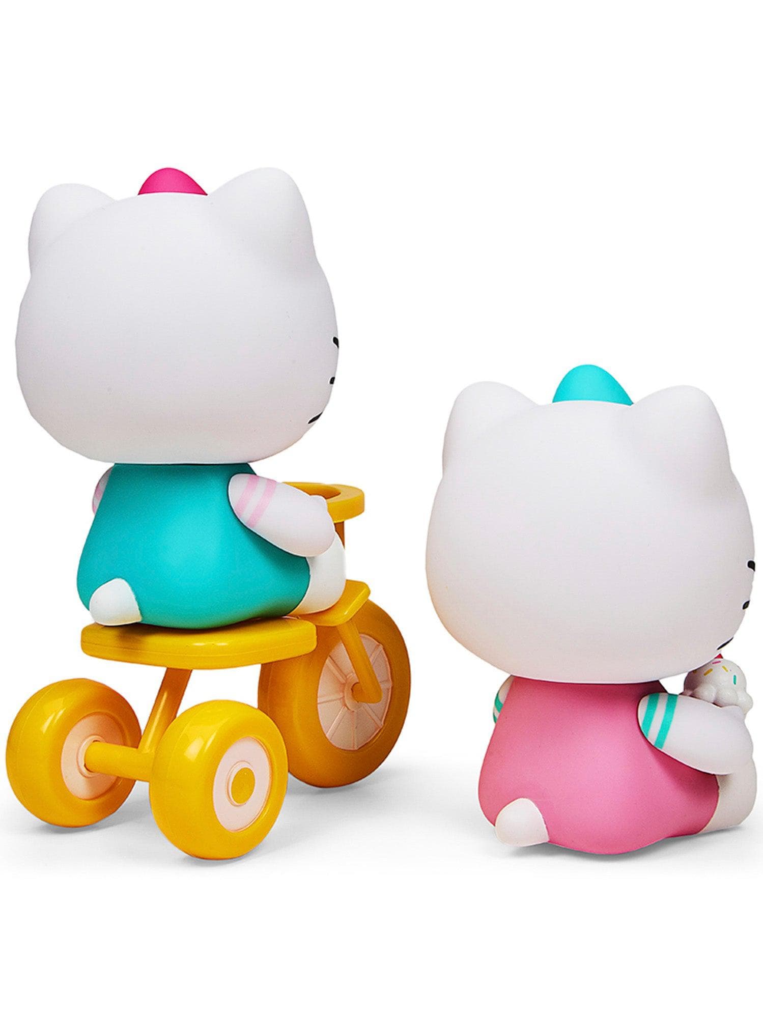 Kidrobot - Sanrio - 4.5” Vinyl Figures - Hello Kitty Play Theme 2 Pack “Tricycle and Ice-Cream” - costumes.com
