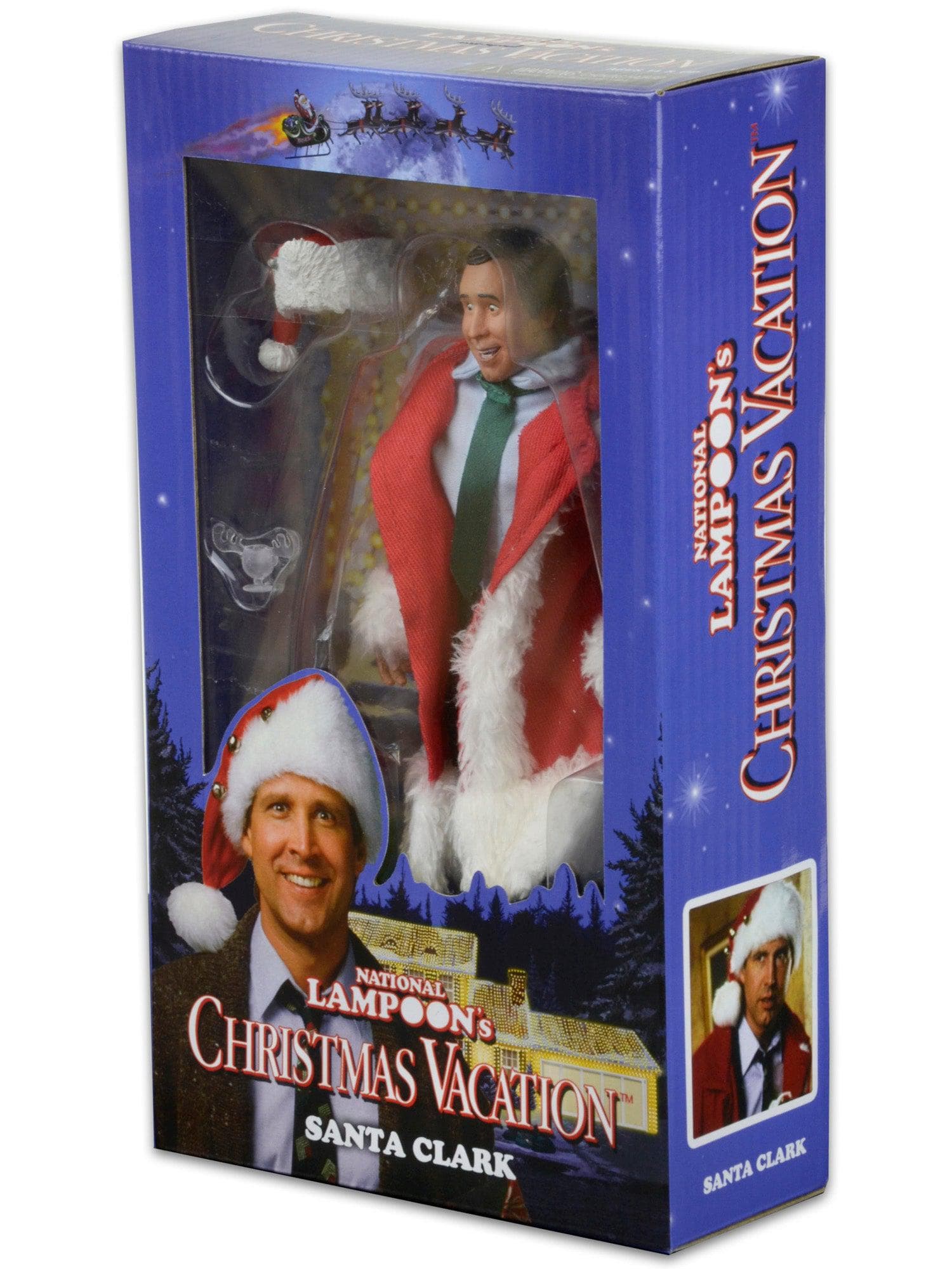 NECA - National Lampoon's Christmas Vacation - 8" Clothed Action Figure - Santa Clark - costumes.com