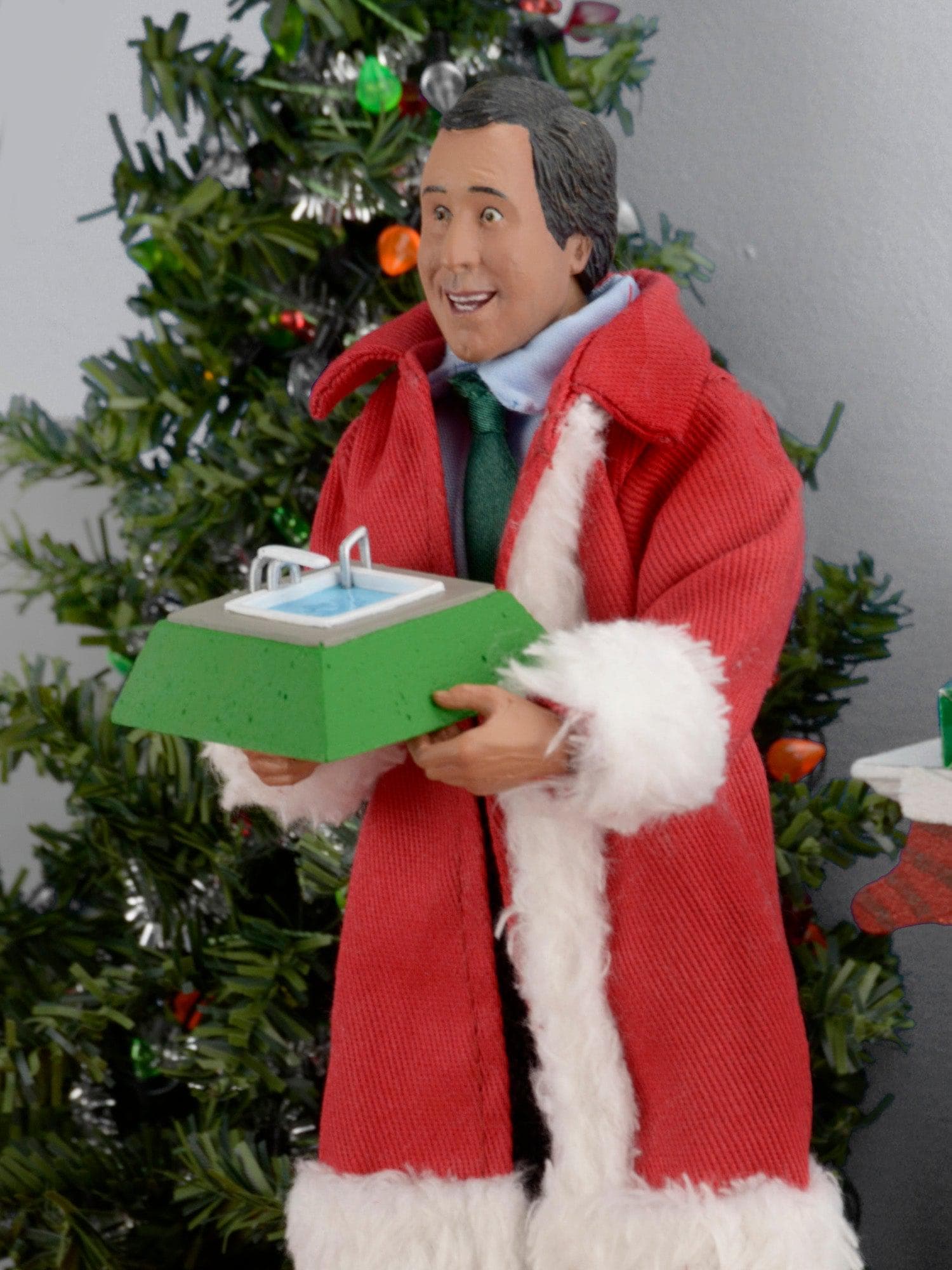 National Lampoon's Christmas Vacation - 8" Clothed Action Figure - Santa Clark - costumes.com