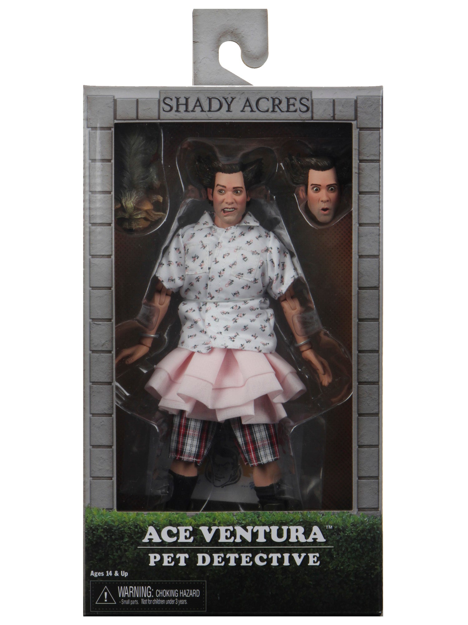NECA - Ace Ventura: Pet Detective - 8" Clothed Action Figure - Ace Ventura (Shady Acres) - costumes.com