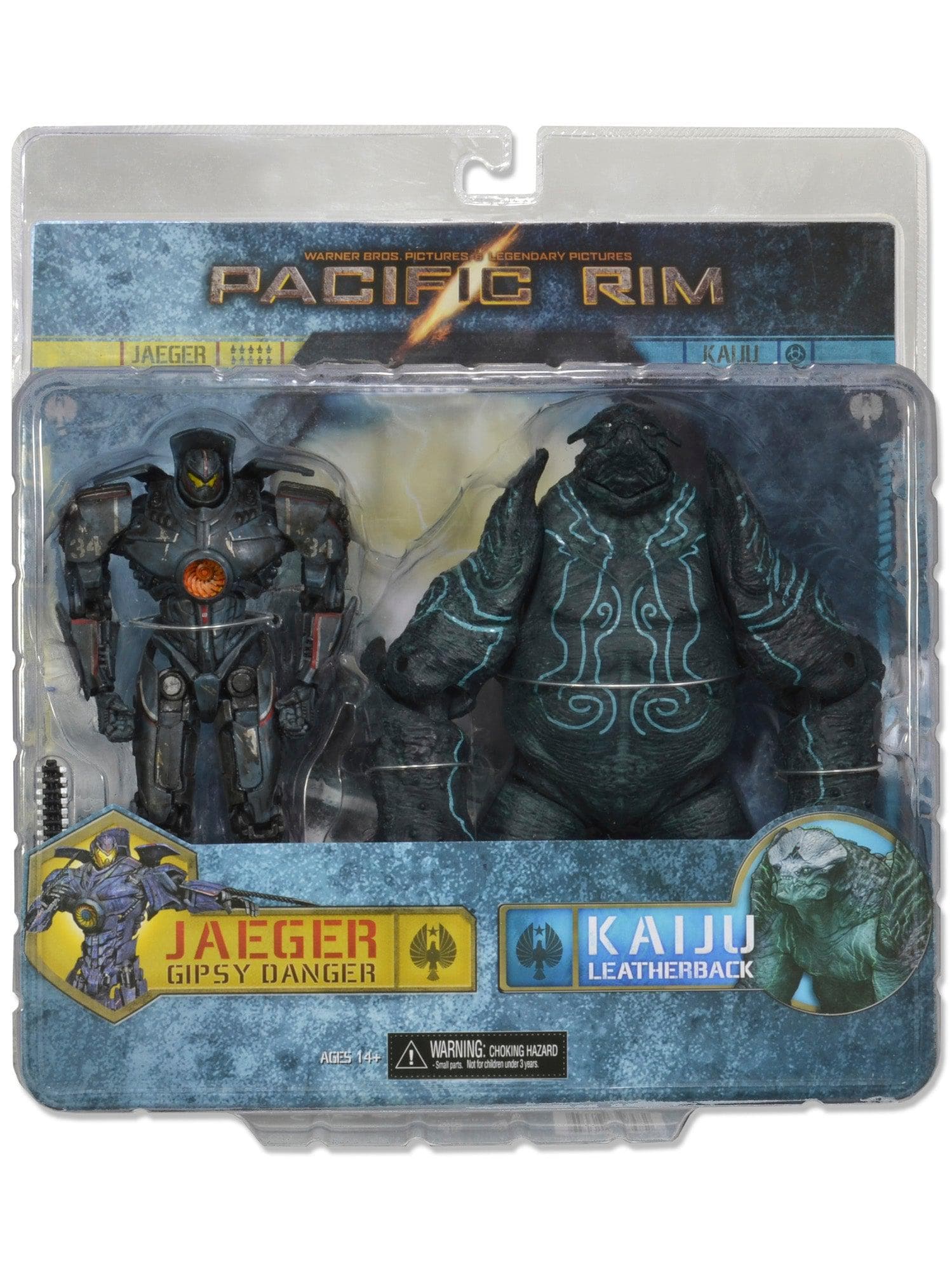 NECA - Pacific Rim - 7" Action Figures - Gipsy Danger vs. Leatherback - 2 Pack - costumes.com