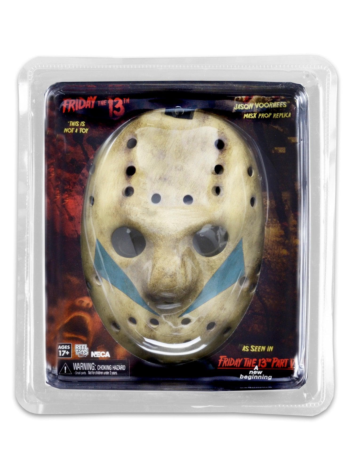 NECA - Friday the 13th - Prop Replica - Jason Mask Part 5 - costumes.com