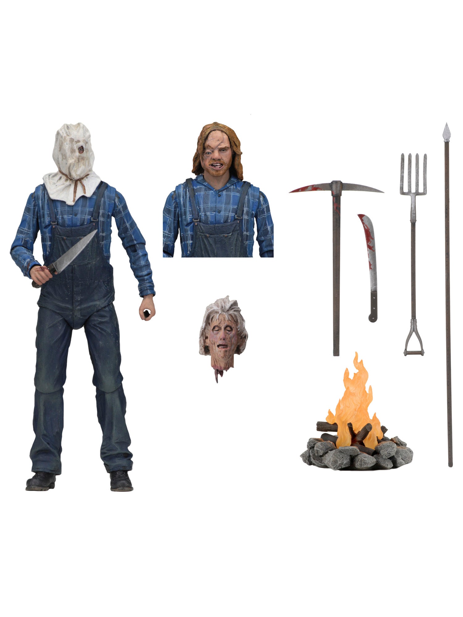 Friday the 13th - 7" Action Figure - Ultimate Part 2 Jason - costumes.com