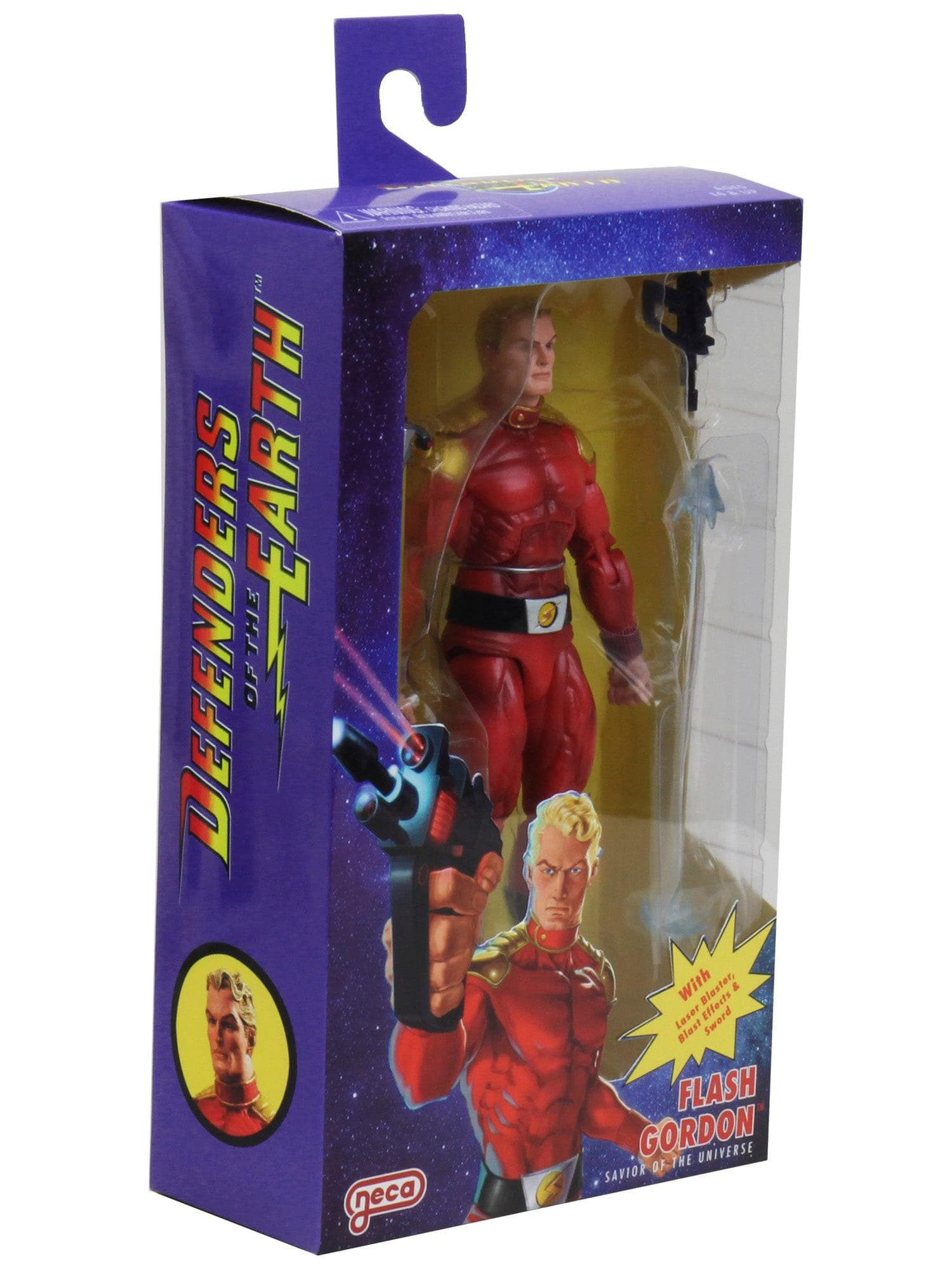 NECA - King Features - 7" Scale Action Figure - Defenders of the Earth Series Flash Gordon - costumes.com