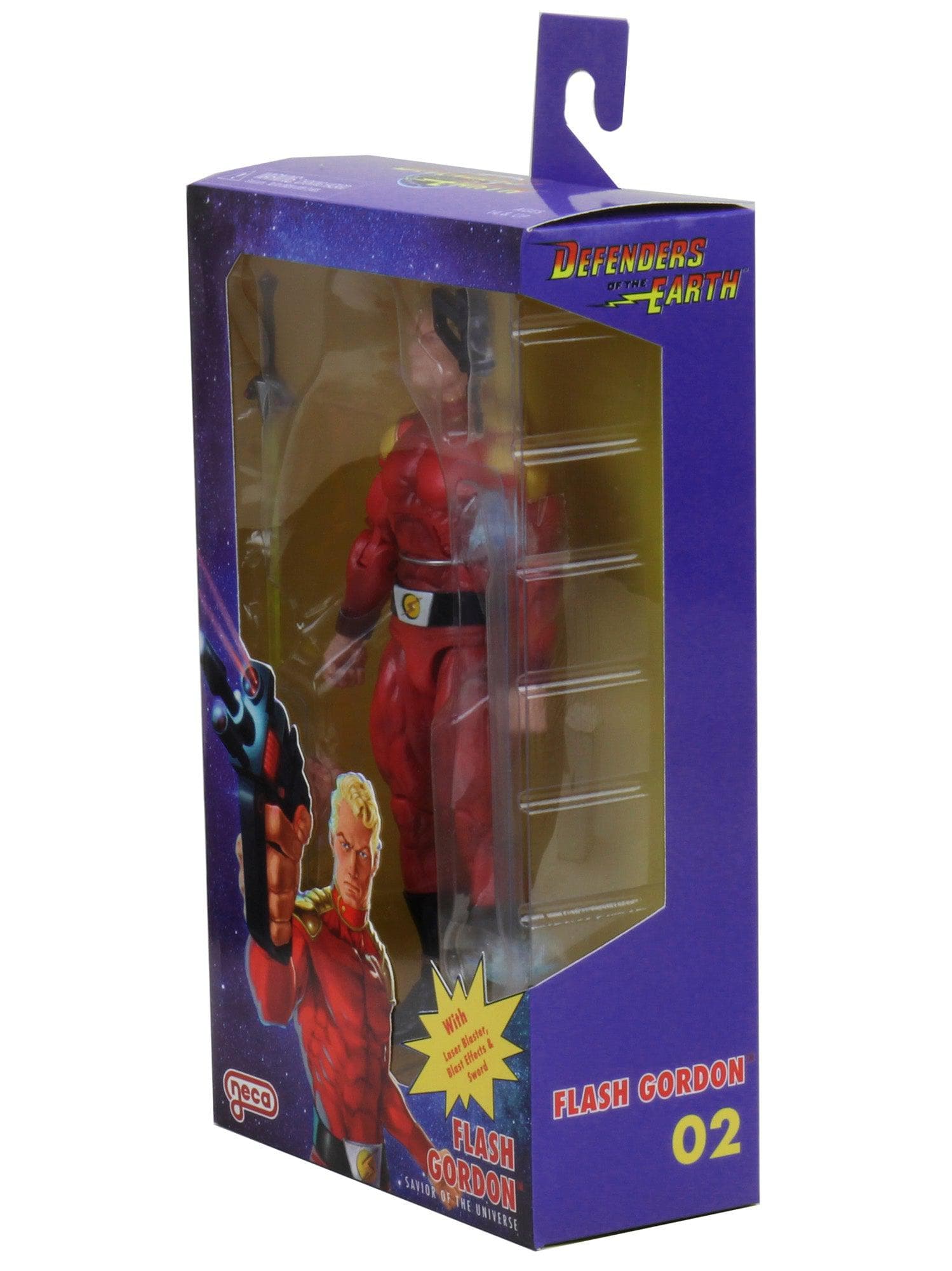 NECA - King Features - 7" Scale Action Figure - Defenders of the Earth Series Flash Gordon - costumes.com
