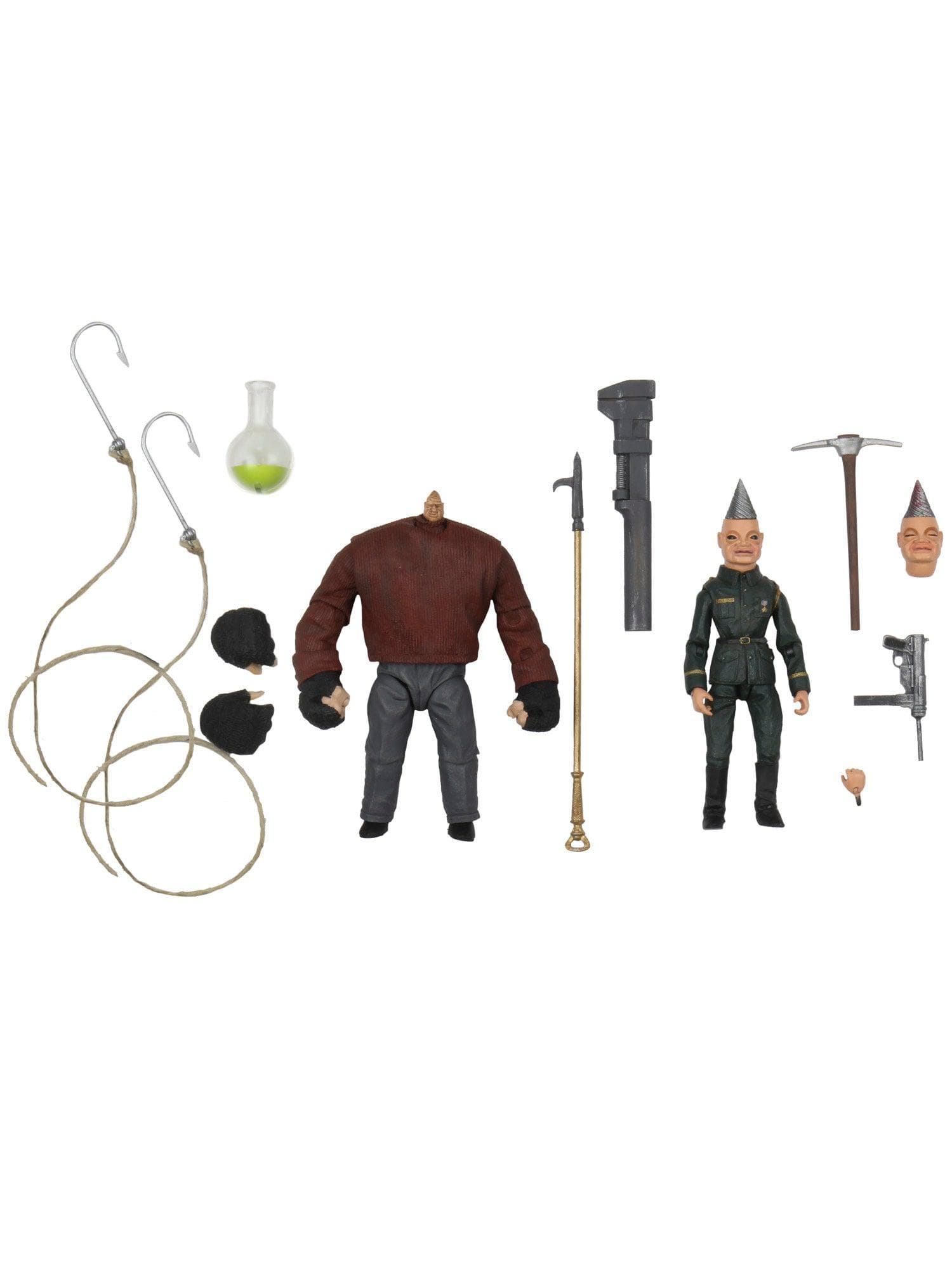NECA - Puppet Master - 7" Scale Action Figure - Pinhead and Tunneler 2 Pack - costumes.com