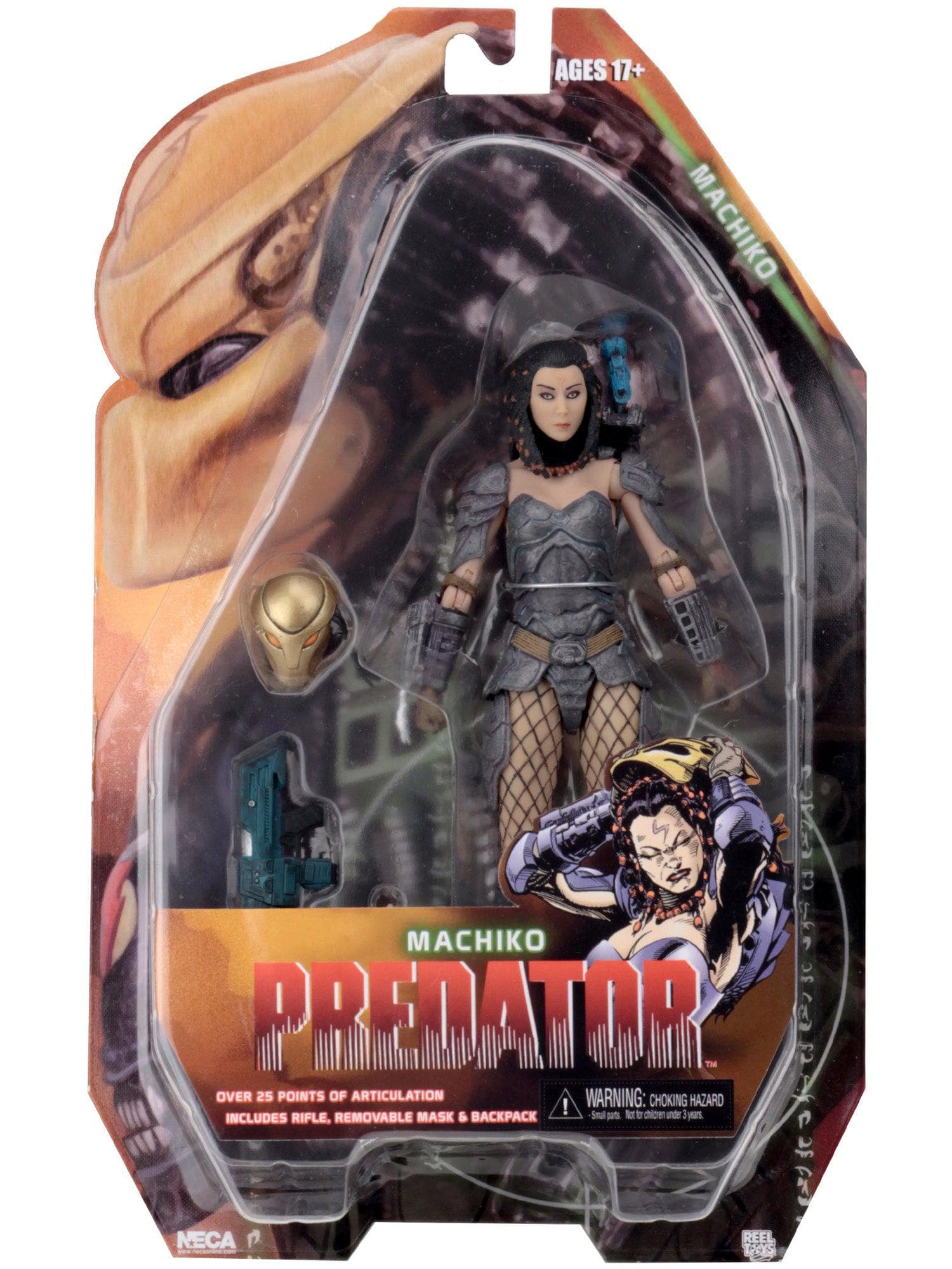 NECA - Predator - 7" Action Figure - Series 18 Machiko - costumes.com