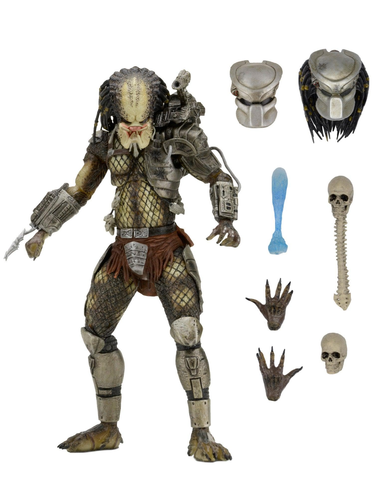 NECA - Predator - 7" Scale Action Figure - Ultimate Jungle Hunter - costumes.com