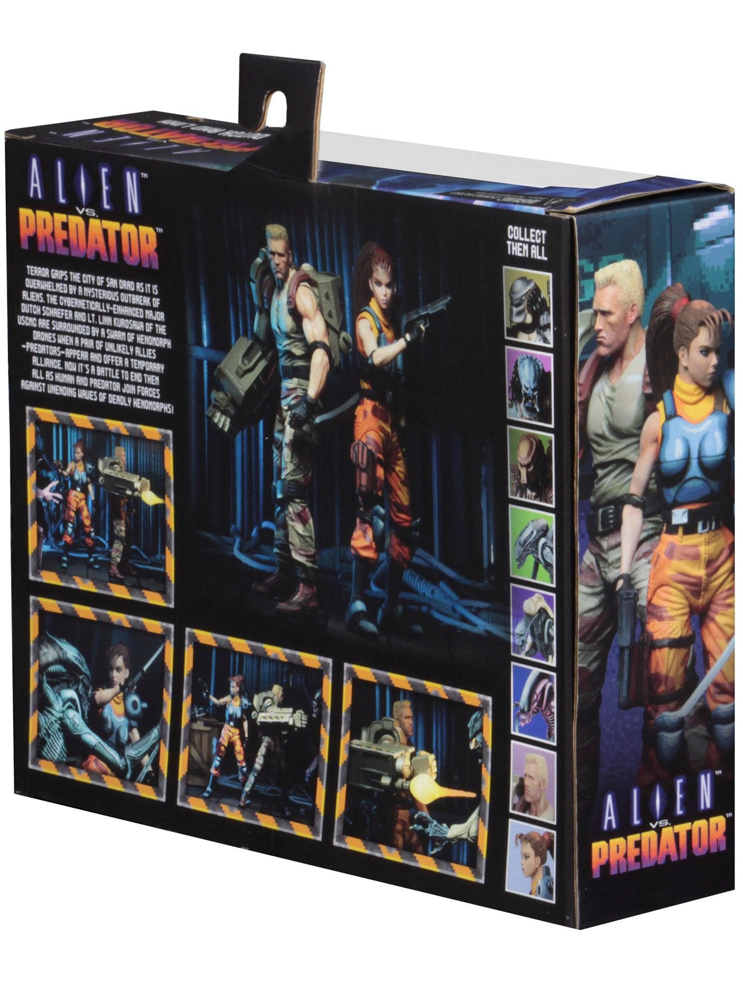 NECA - Alien vs Predator - 7" Scale Figure - Dutch & Lin Arcade - 2 Pack - costumes.com