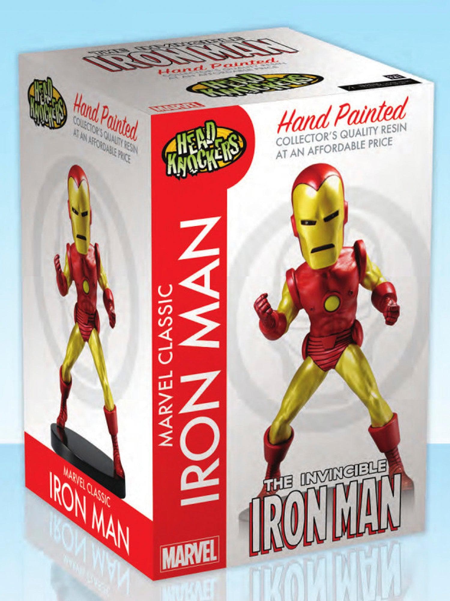 NECA - Marvel - Iron Man Head Knocker - costumes.com