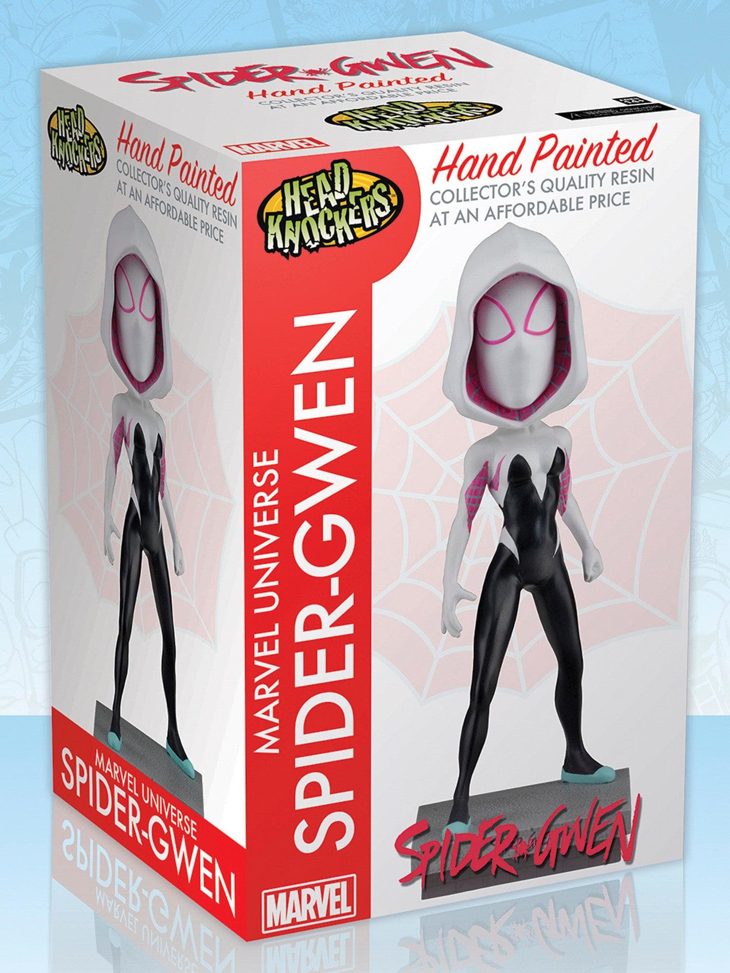 NECA - Marvel - Classic Spider-Gwen Masked Head Knocker - costumes.com