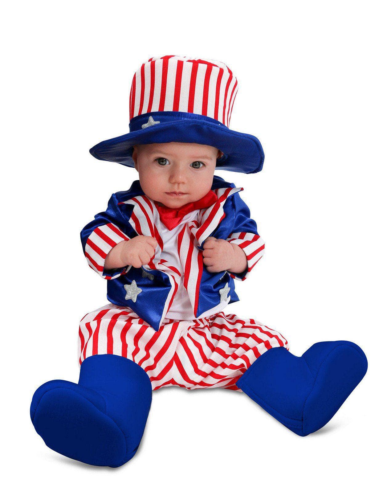 Baby/Toddler Newborn Uncle Sam Costume - costumes.com