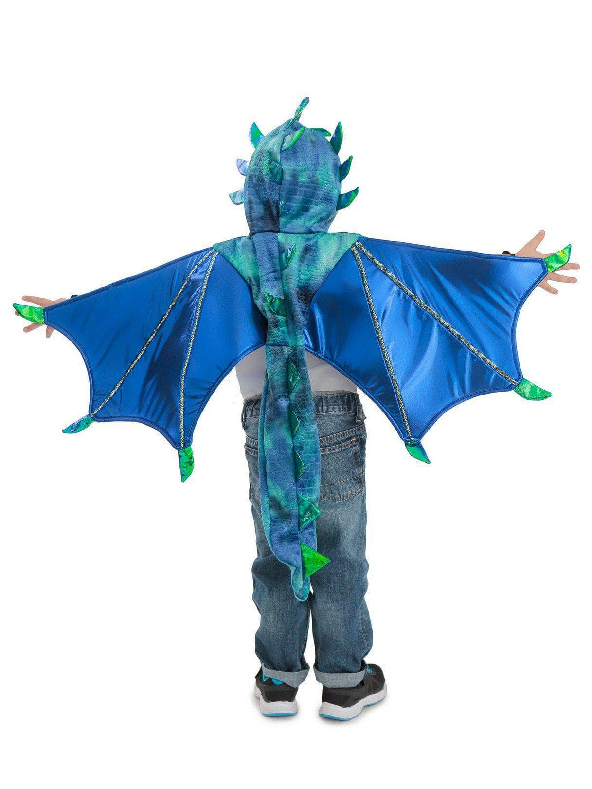Kid's Hooded Sully Dragon Costume - costumes.com