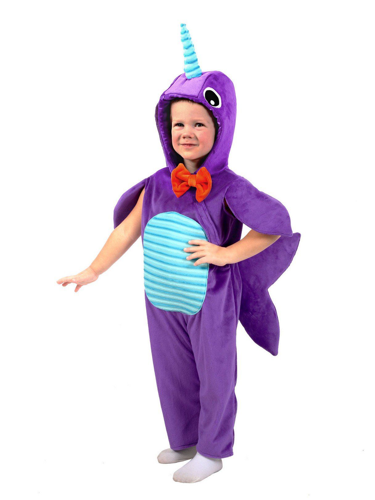 Minky the Sea Unicorn Narwhal Costume for Babies and Toddlers - costumes.com