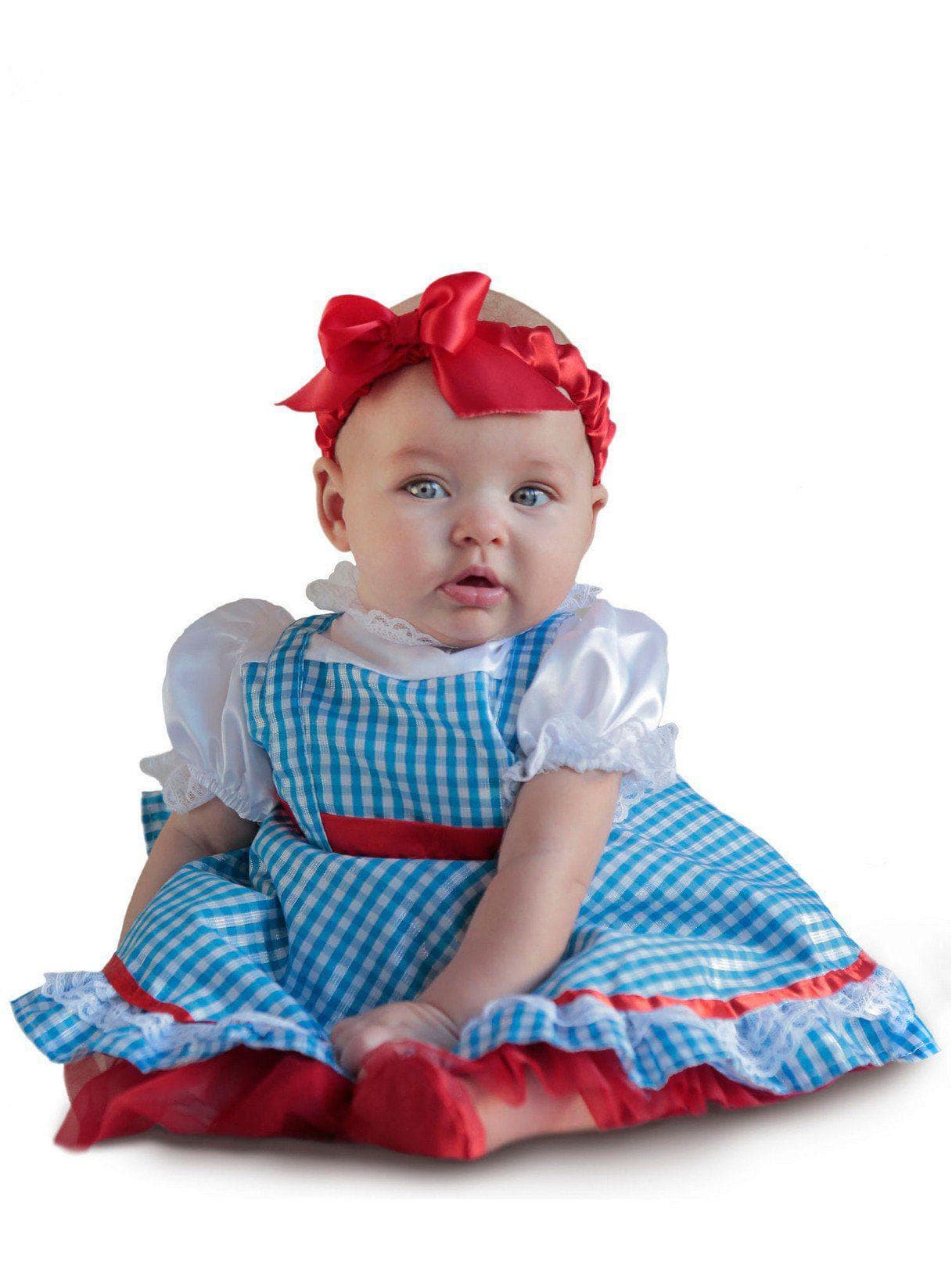 Red Bow Wizard of Oz Dorothy Costume for Babies - costumes.com