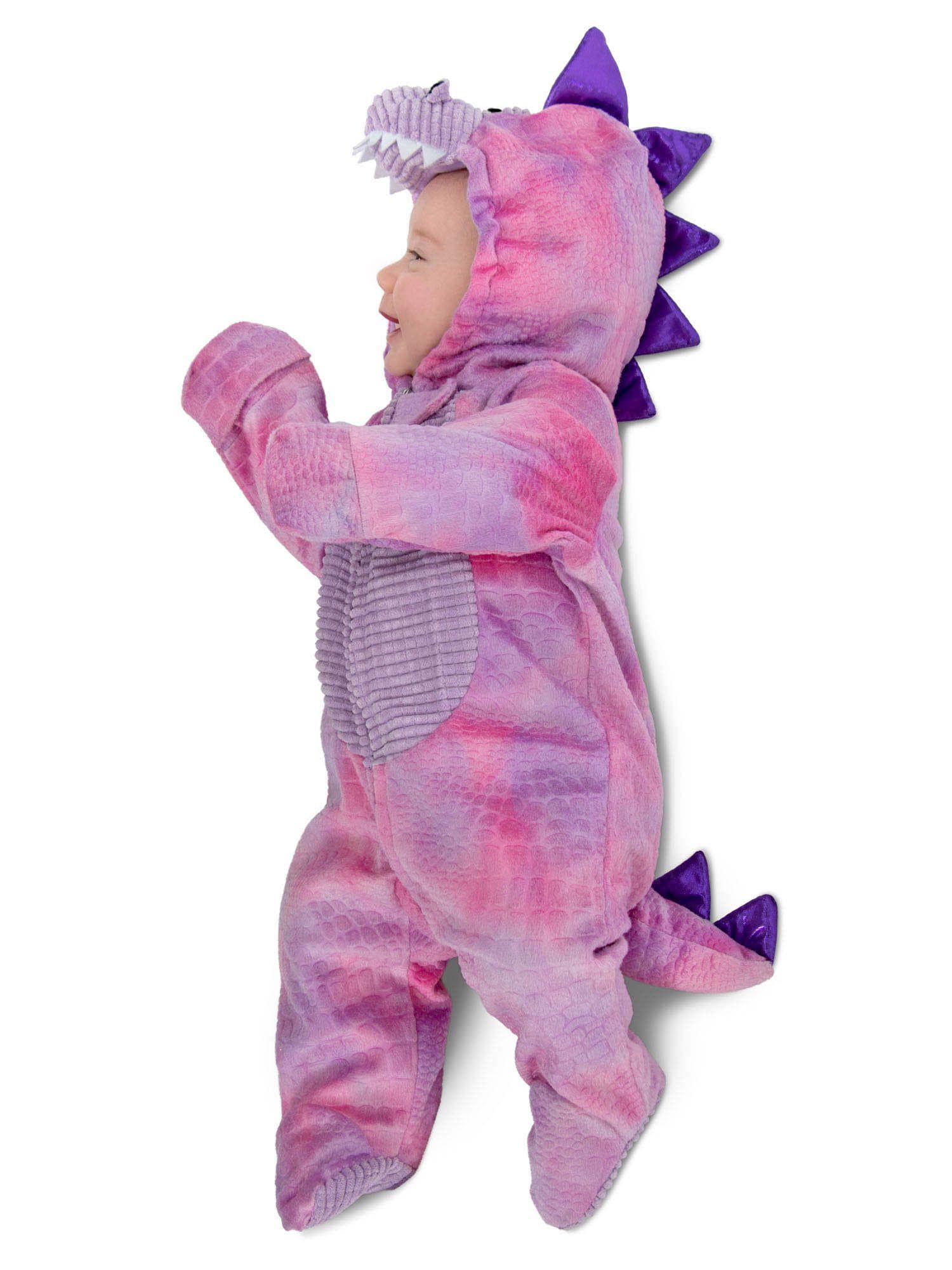 Baby/Toddler Baby Sleepy Pink Dino Costume - costumes.com