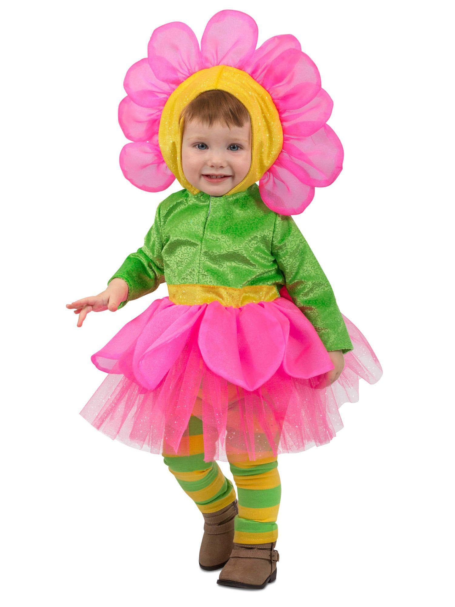 Baby/Toddler Bright Flower Costume - costumes.com
