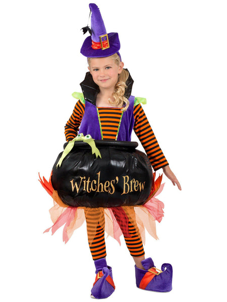 Kid's Cauldron Witch Costume
