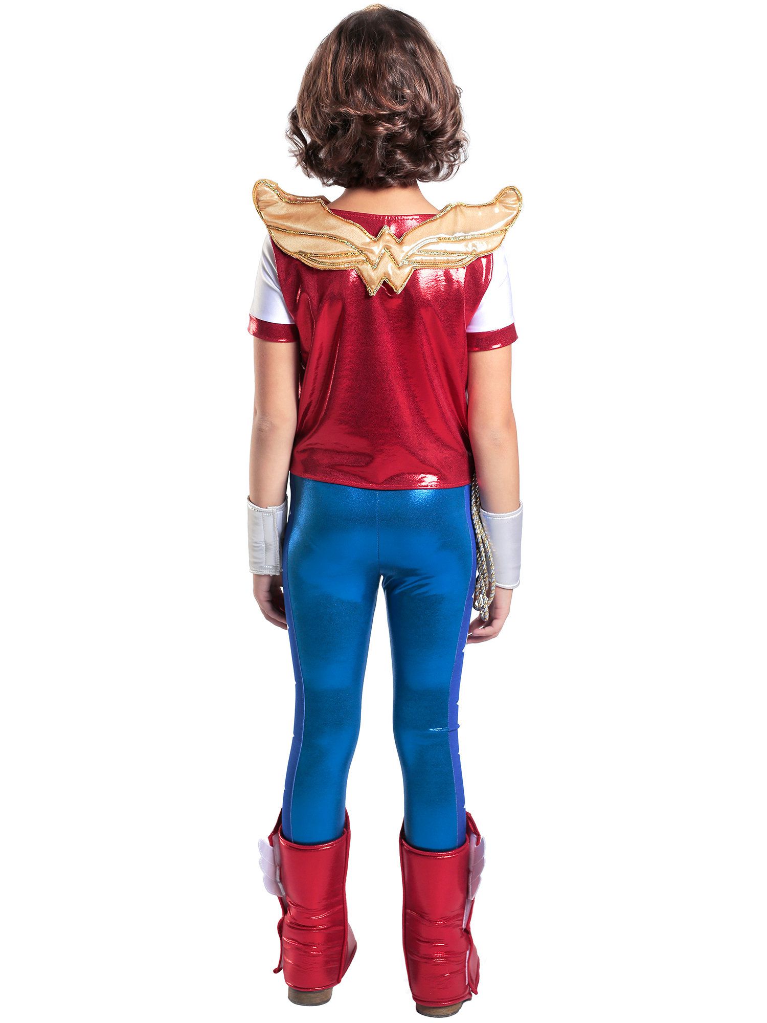 Kid's DC Superhero Girls Wonder Woman Deluxe Costume - costumes.com