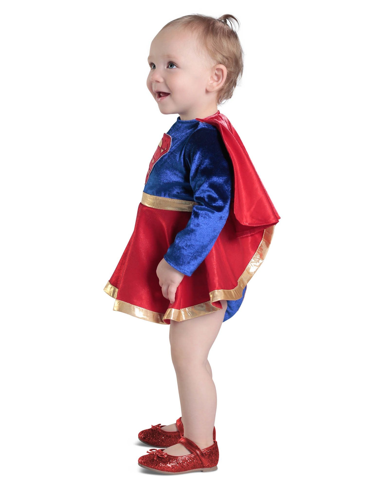 DC Comics Supergirl Dress with Diaper Cover for Babies and Toddlers - costumes.com