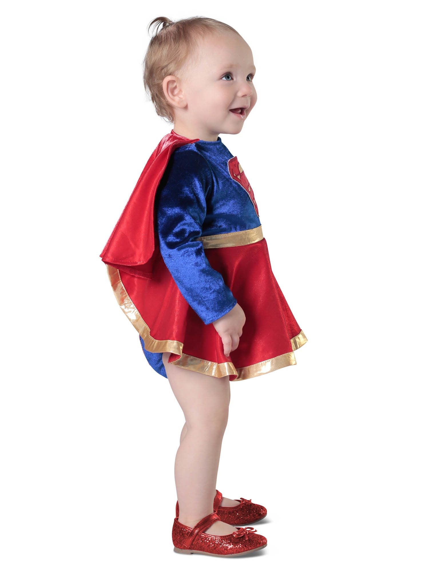 DC Comics Supergirl Dress with Diaper Cover for Babies and Toddlers - costumes.com