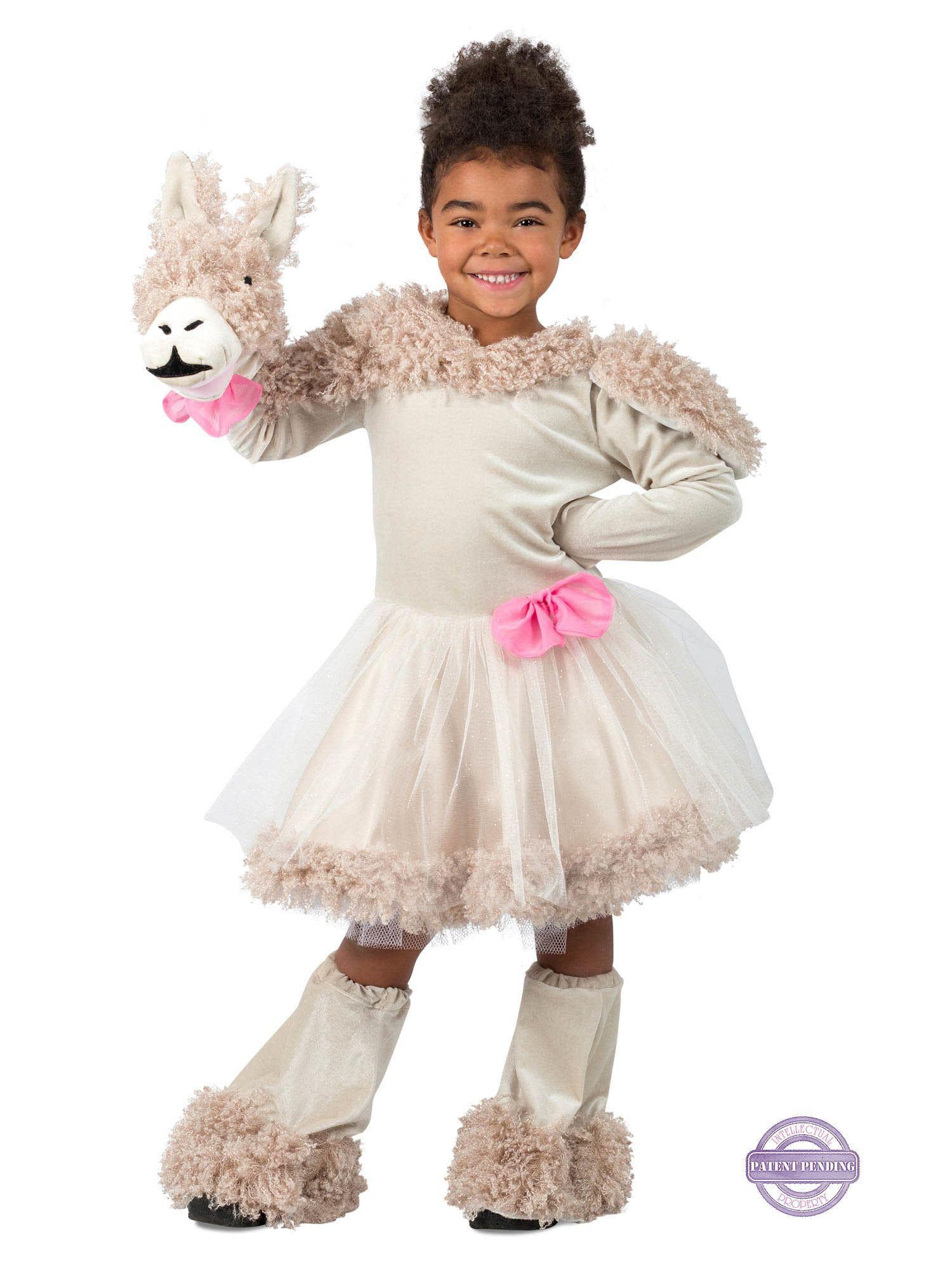 Kid's Playful Puppet Llama Costume - costumes.com