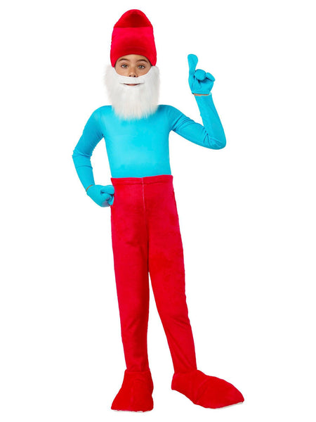 The Smurfs Papa Smurf Kids Costume