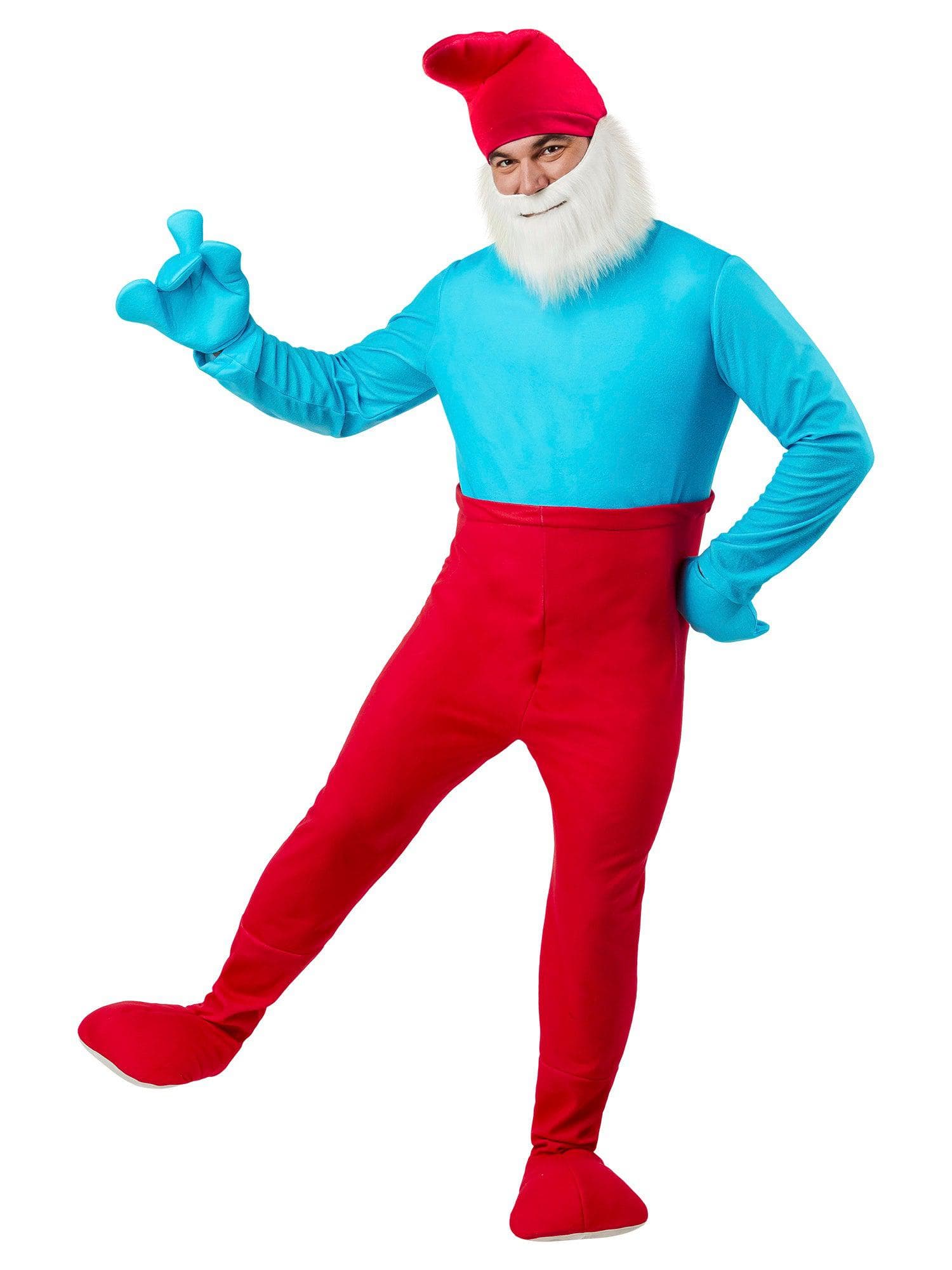 The Smurfs Papa Smurf Adult Costume - costumes.com