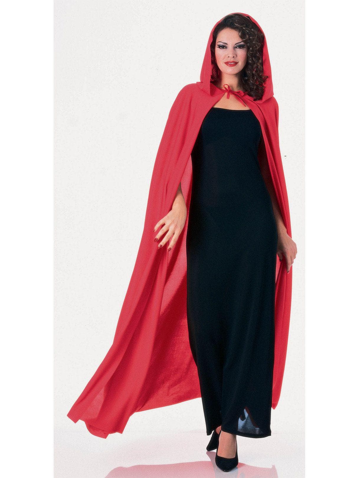 Hooded Red Cape - costumes.com