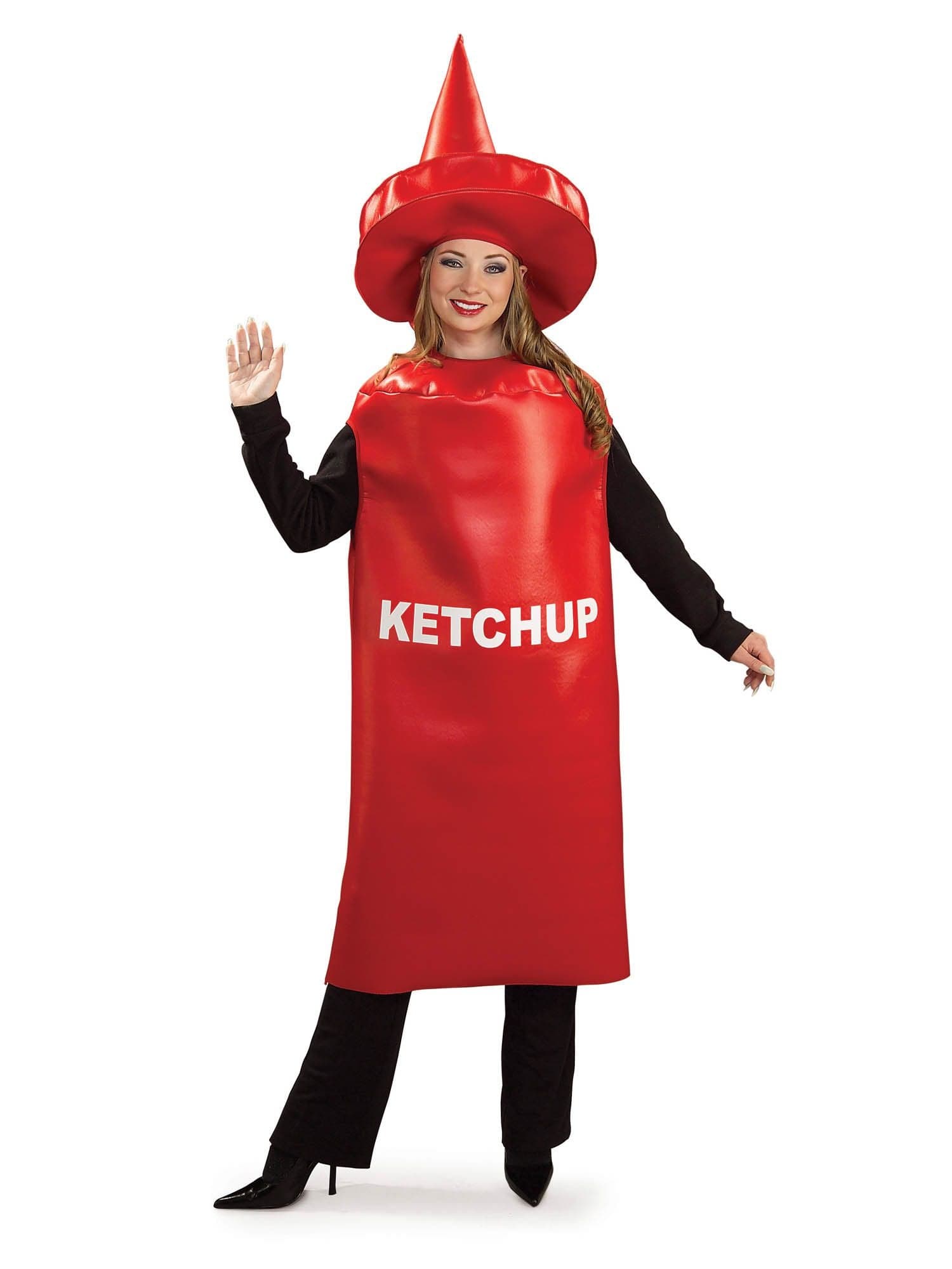 Adult Ketchup Bottle Costume - costumes.com