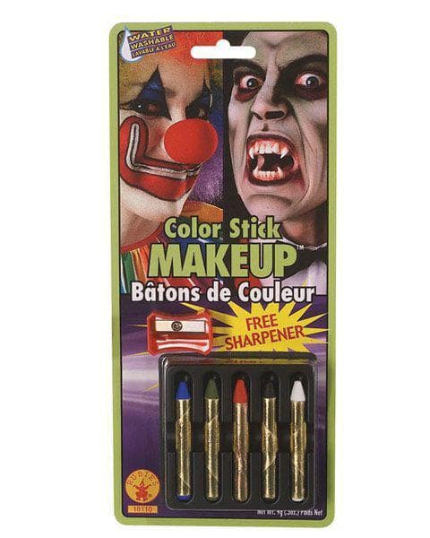 Cream Makeup Crayon Set - 5 Color - costumes.com