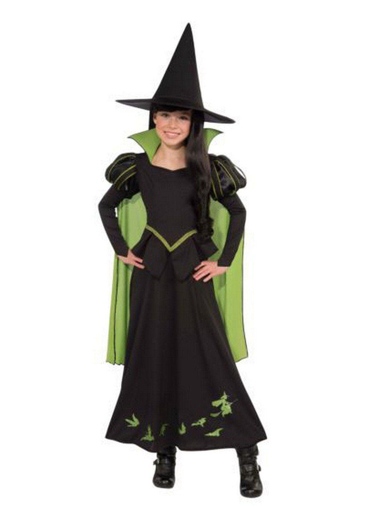 Girls' Wizard of Oz Wicked Witch Costume - costumes.com