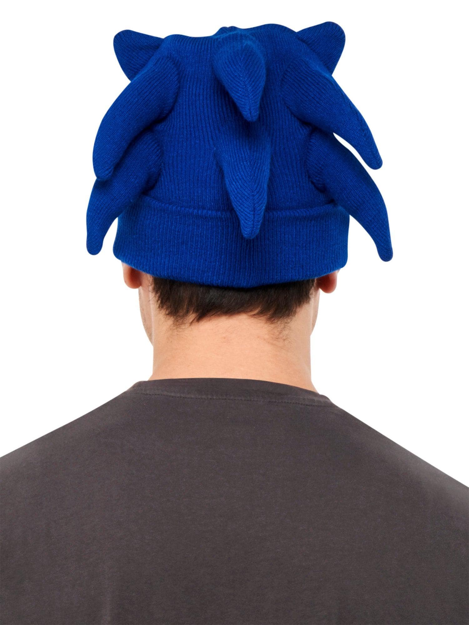 Adult Blue Knit Sonic Hat - costumes.com