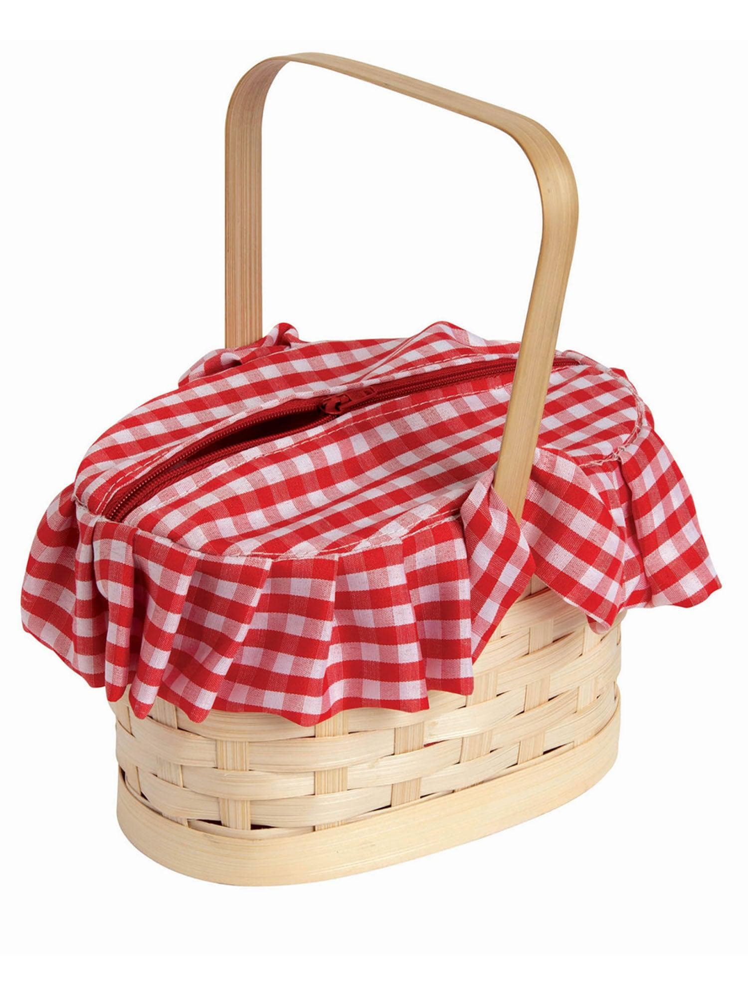 Woven Picnic Basket - costumes.com