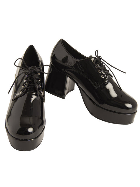 platform black dress shoes Mens Pimp Dress 3t Princess Baby a cane and some sparkle_baby_dress Size:S-M