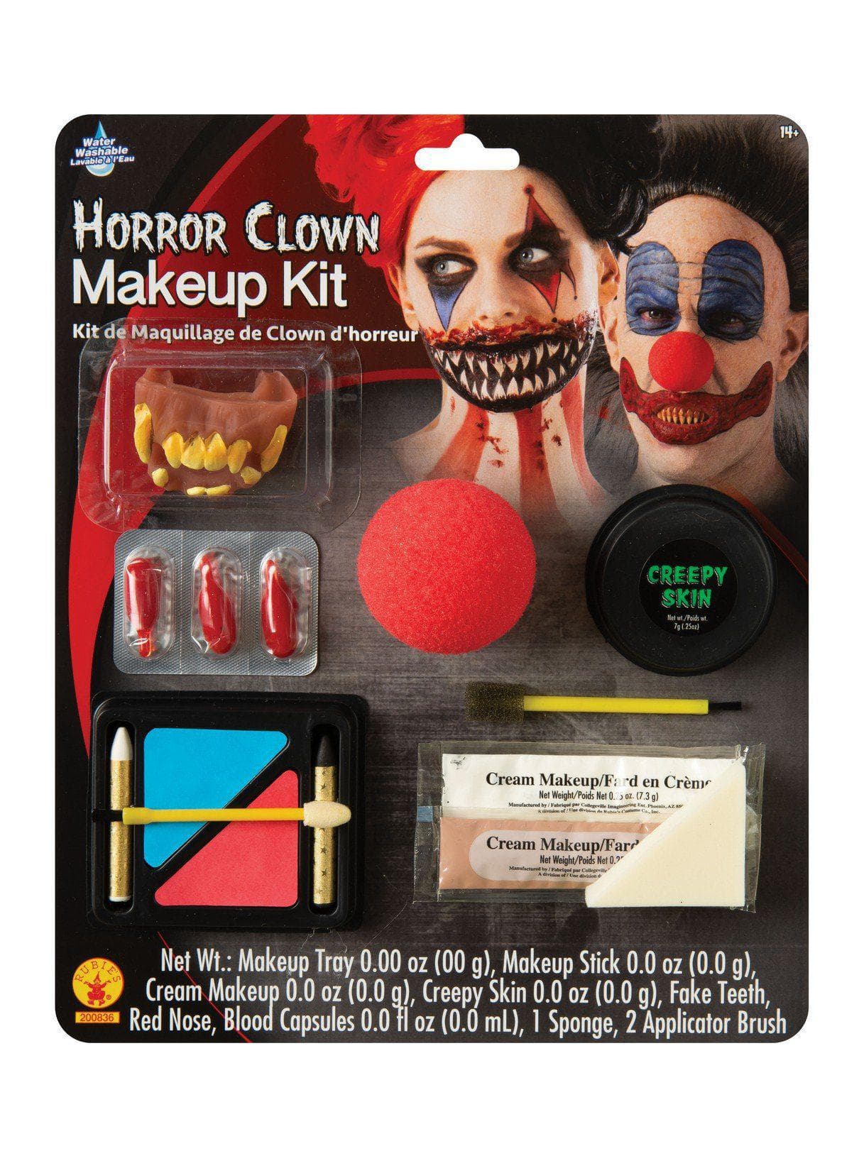 Clown Horror Makeup Kit - costumes.com