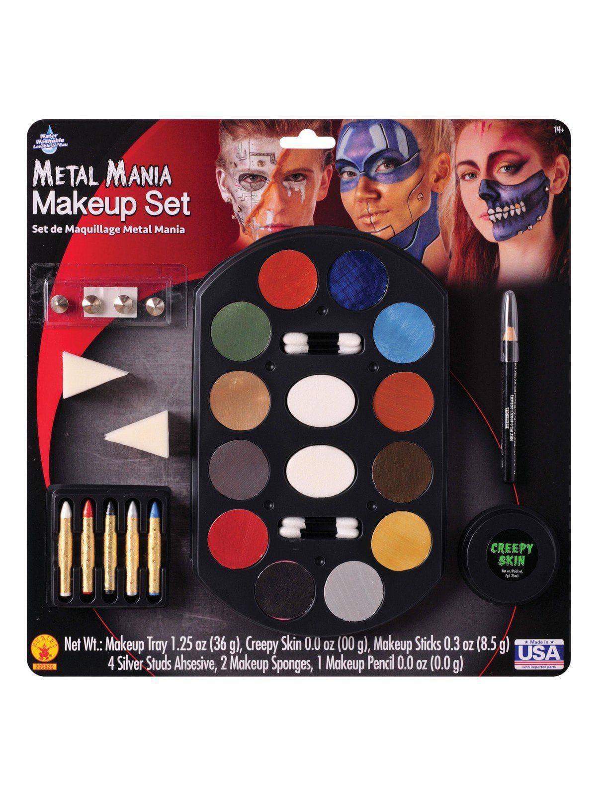 Metal Mania Makeup Kit - costumes.com