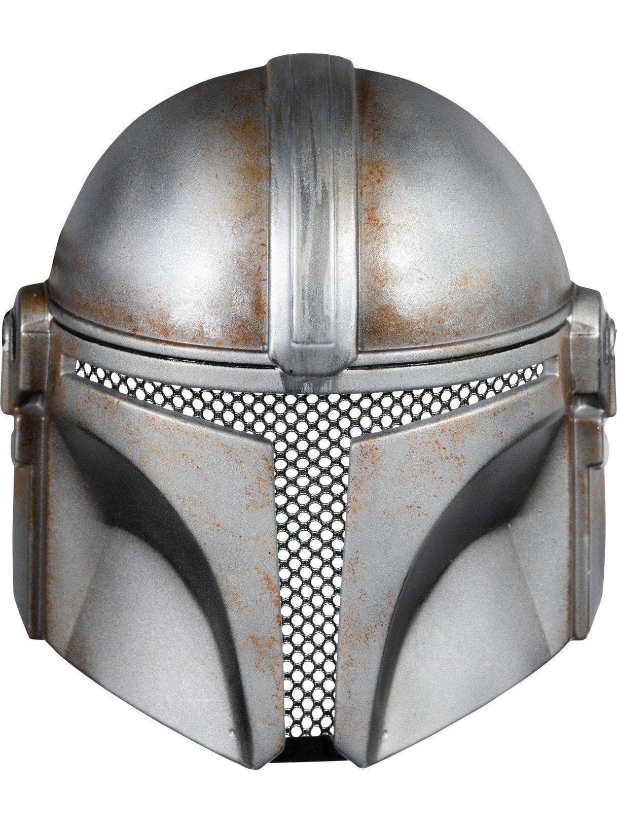 Boys' Star Wars: The Mandalorian Battle Damaged Half Mask - costumes.com