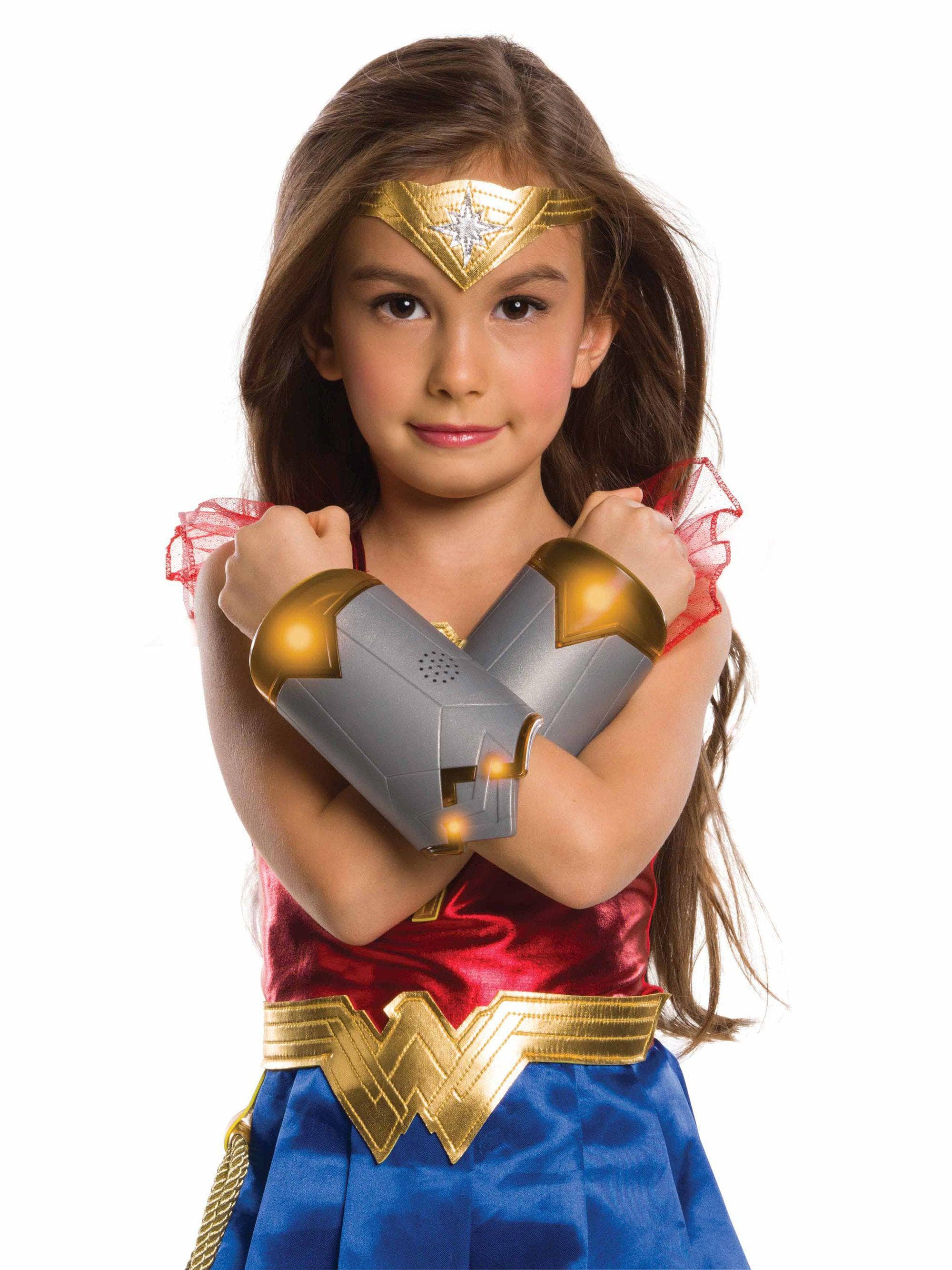 Girls' WW84 Light Up Wonder Woman Gauntlets - costumes.com