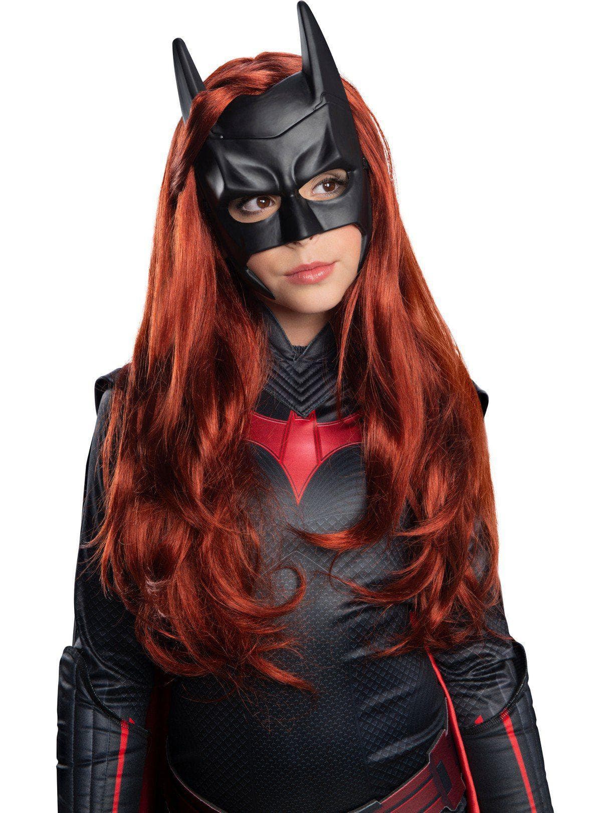 Girls DC Comics Batwoman Mask and Wig Set - costumes.com