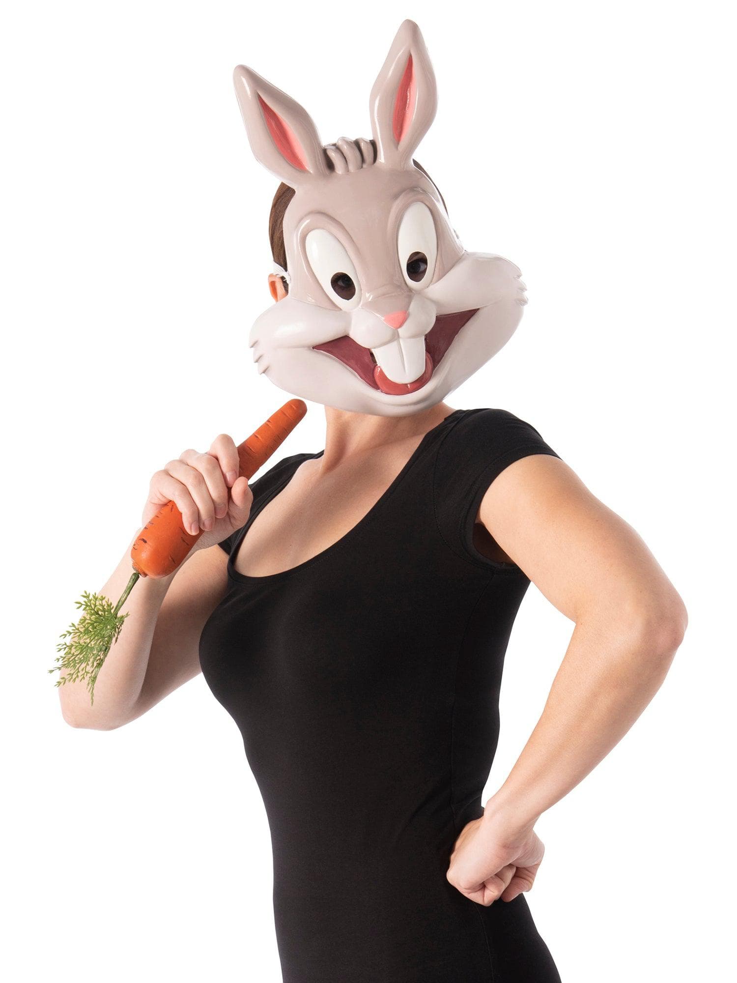 Adult Space Jam: A New Legacy Bugs Bunny Half Mask - costumes.com
