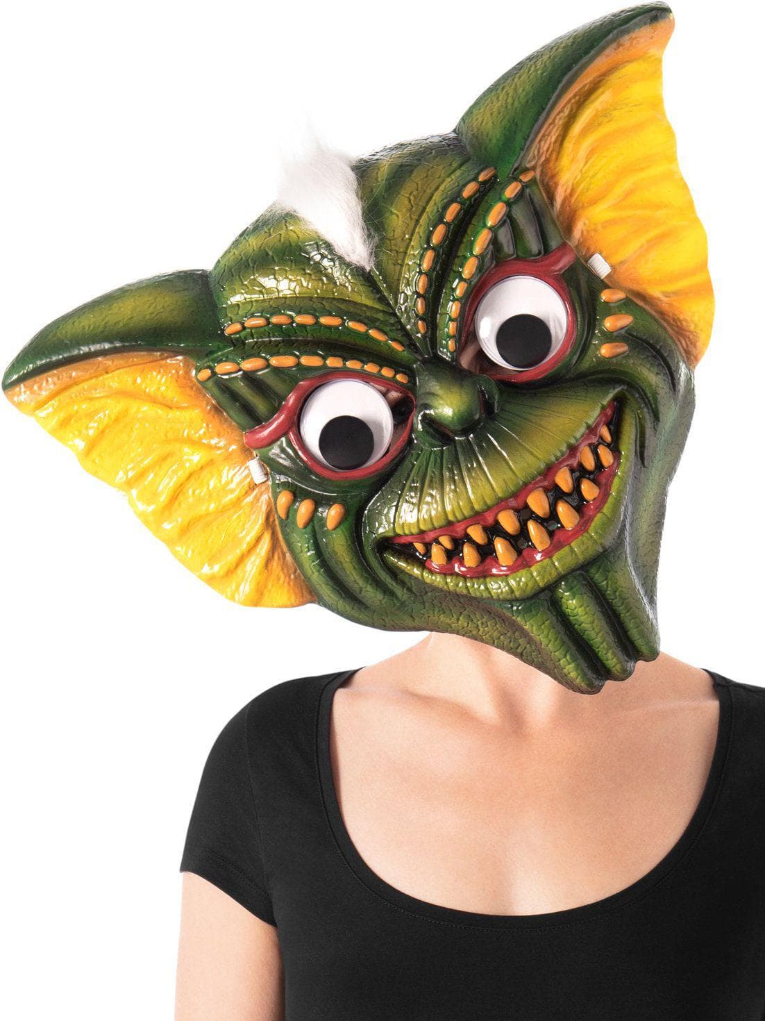 Adult Gremlins Stripe Googly Eyes Mask - costumes.com