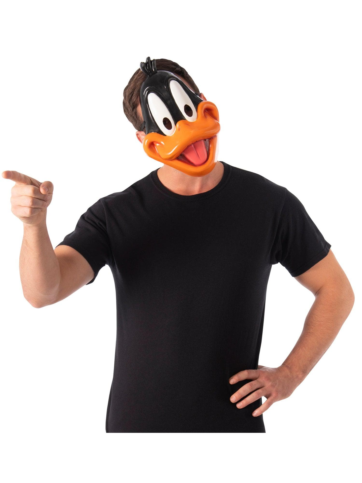 Adult Space Jam: A New Legacy Daffy Duck Half Mask - costumes.com