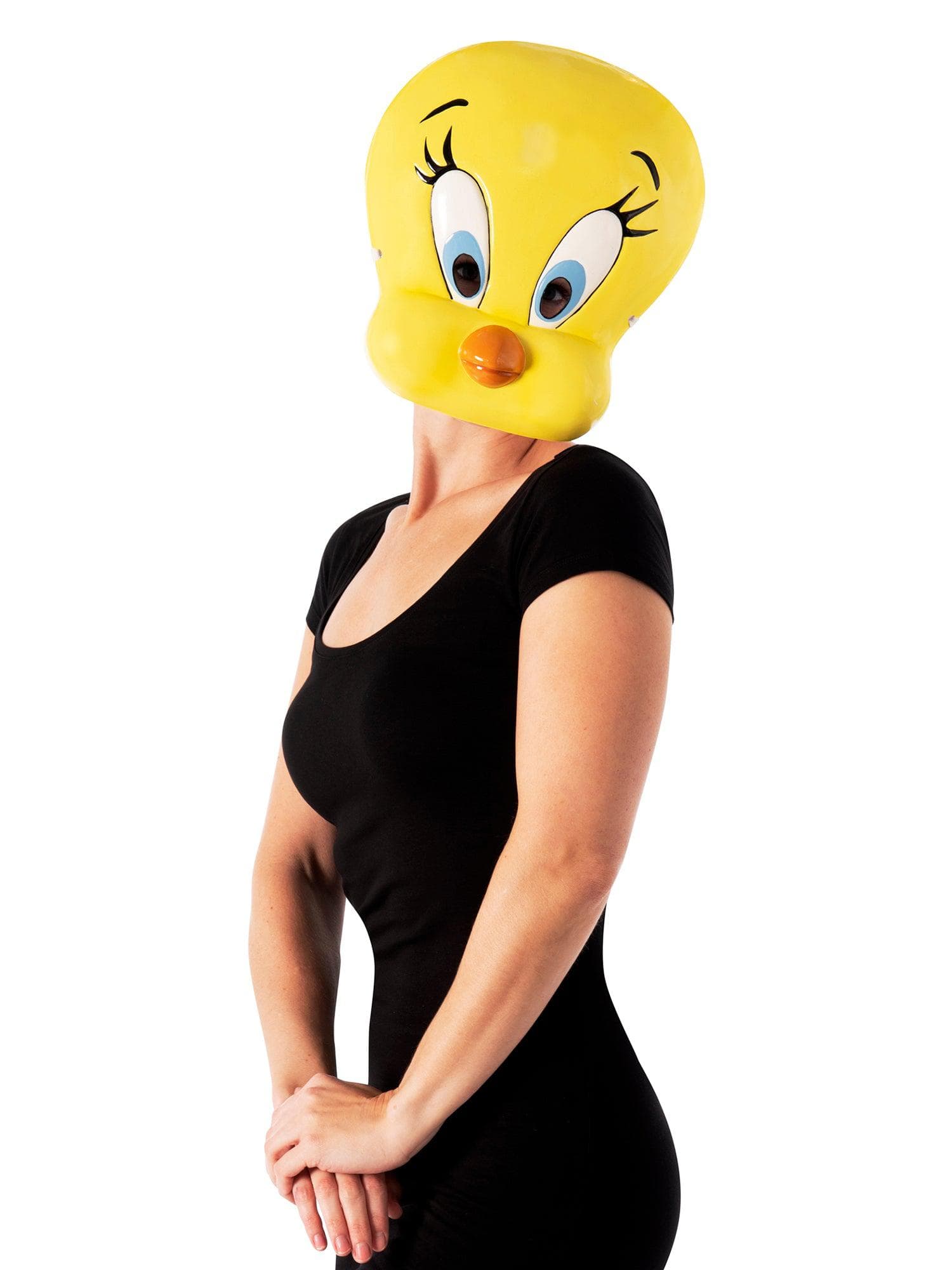 Adult Space Jam: A New Legacy Tweety Bird Half Mask - costumes.com