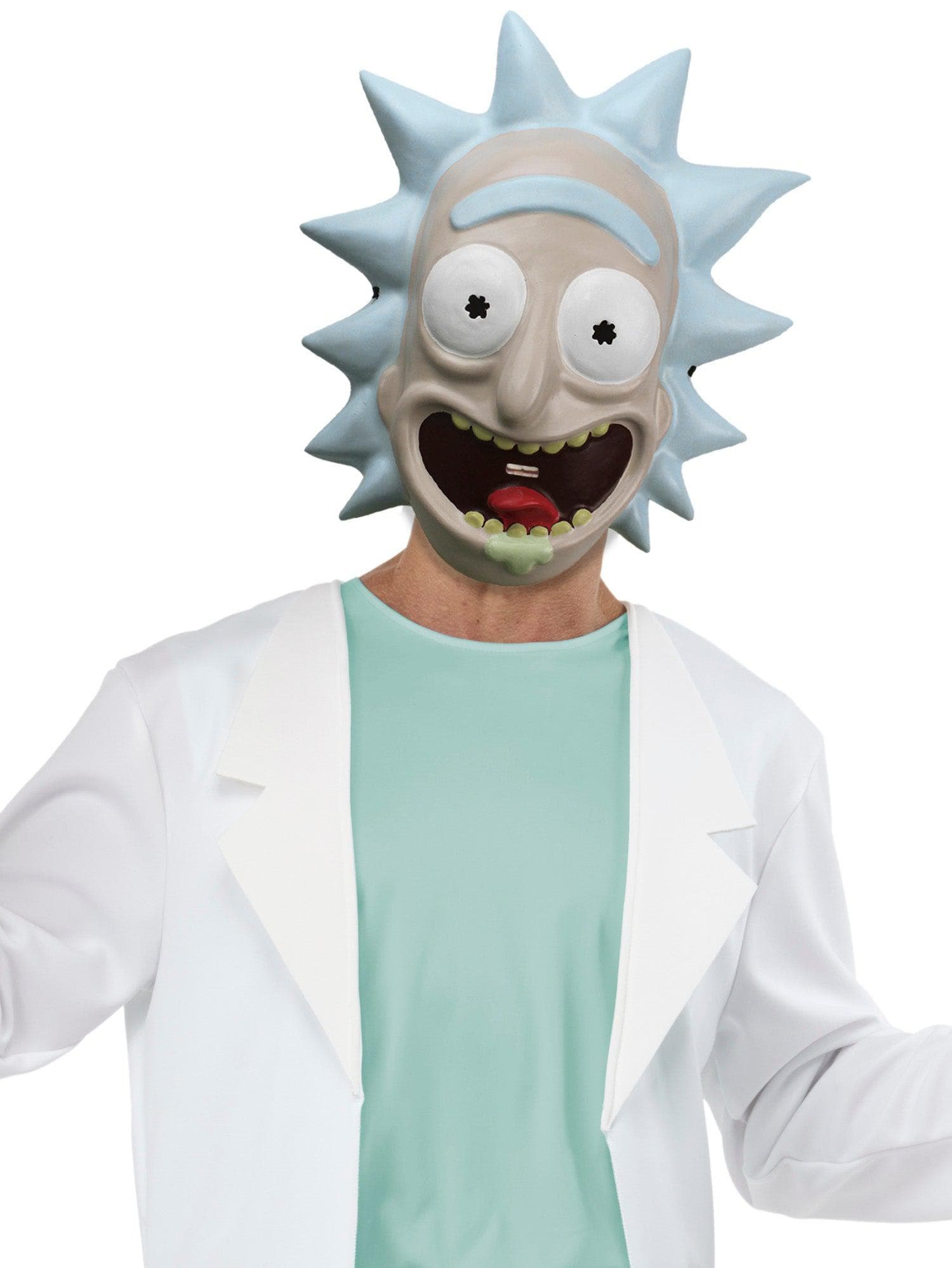 Adult Rick and Morty: Rick Half Mask - costumes.com